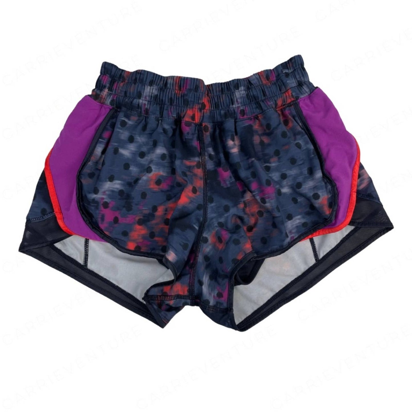 Lululemon Super Squad Short Windy Blooms Print Running Active Athletic Shorts Size 4