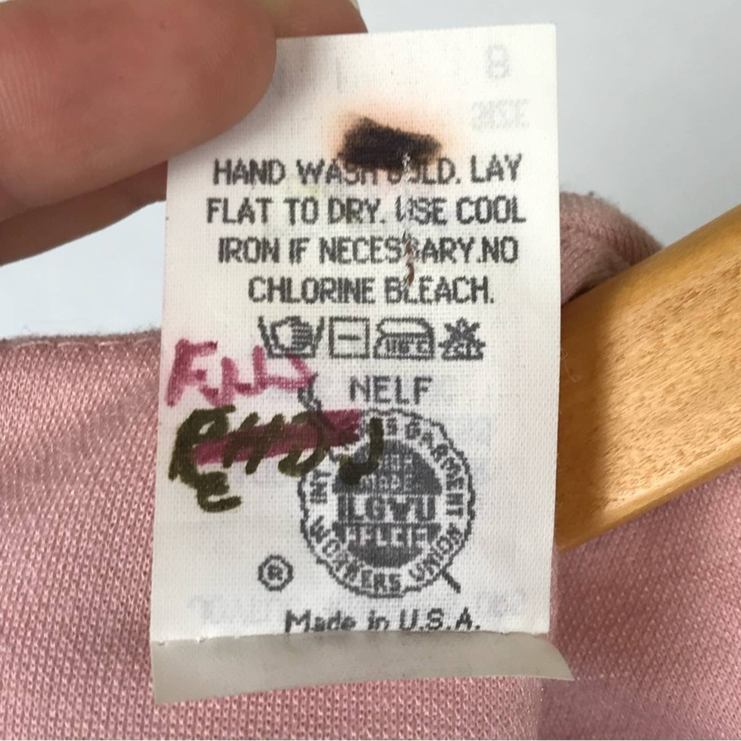 Vintage Leslie Fay Dress Cocktail Pink Charcoal Gray Scalloped Old Money Elegant Size 8P