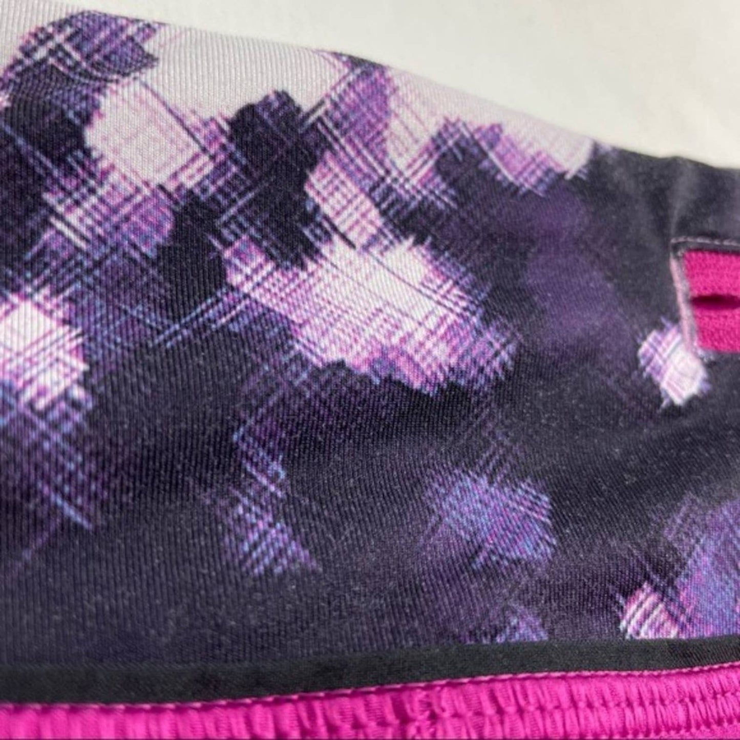Lululemon Speed Short Raspberry Blooming Pixie Running Athletic Active Shorts Size 8