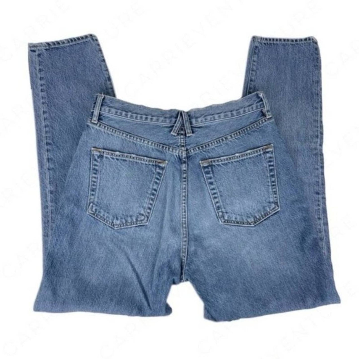 SLVRLAKE Beatnik High Rise Slim Fit Don’t Be Cruel Medium Wash Denim Blue Jeans Size 31