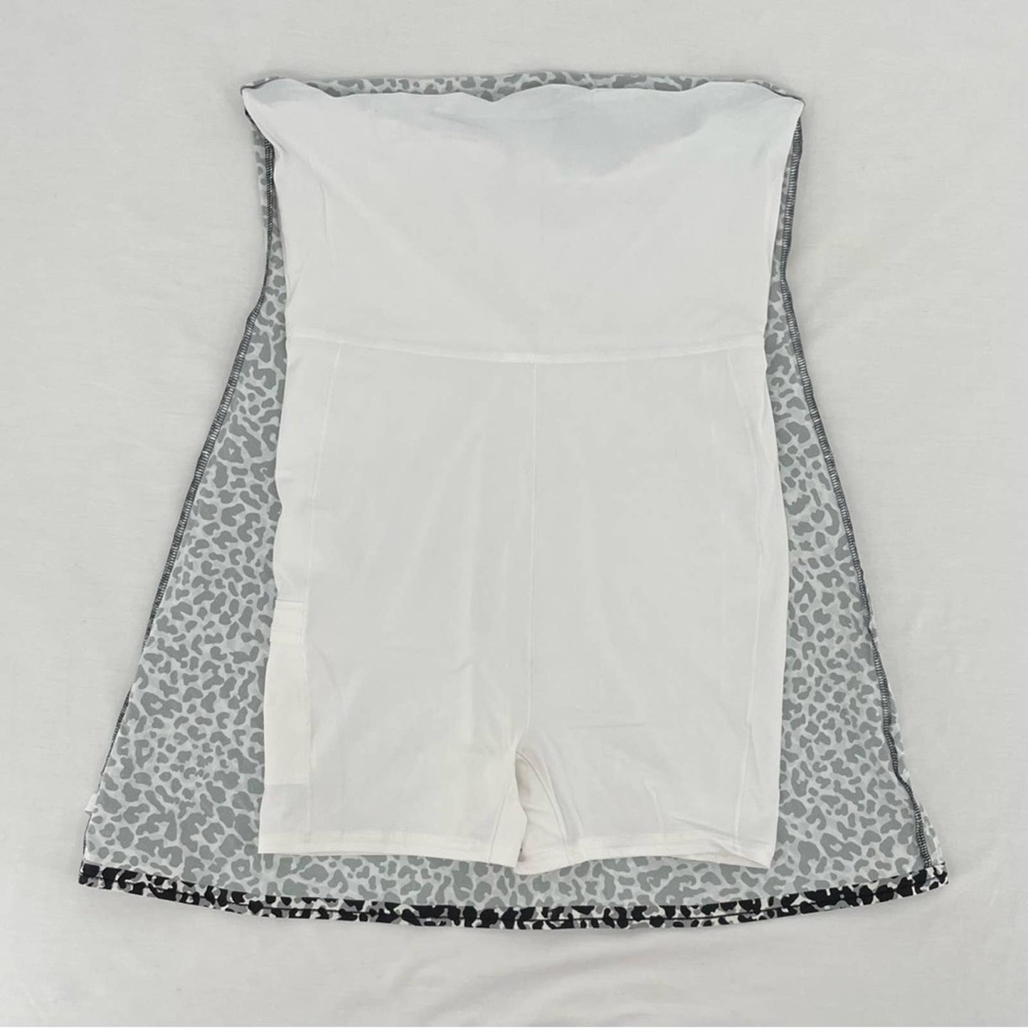 Outdoor Voices The Exercise Dress Snow Leopard Active Athletic Tennis Running Size M