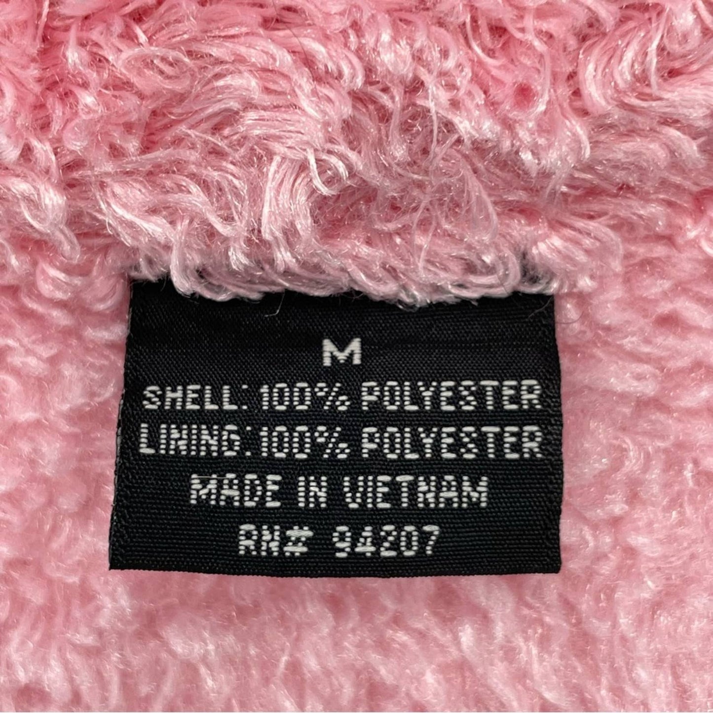 Hot Chillys Pink Shaggy Fuzzy Sherpa Fleece Jacket Shooter Series Zip In Layer Size M