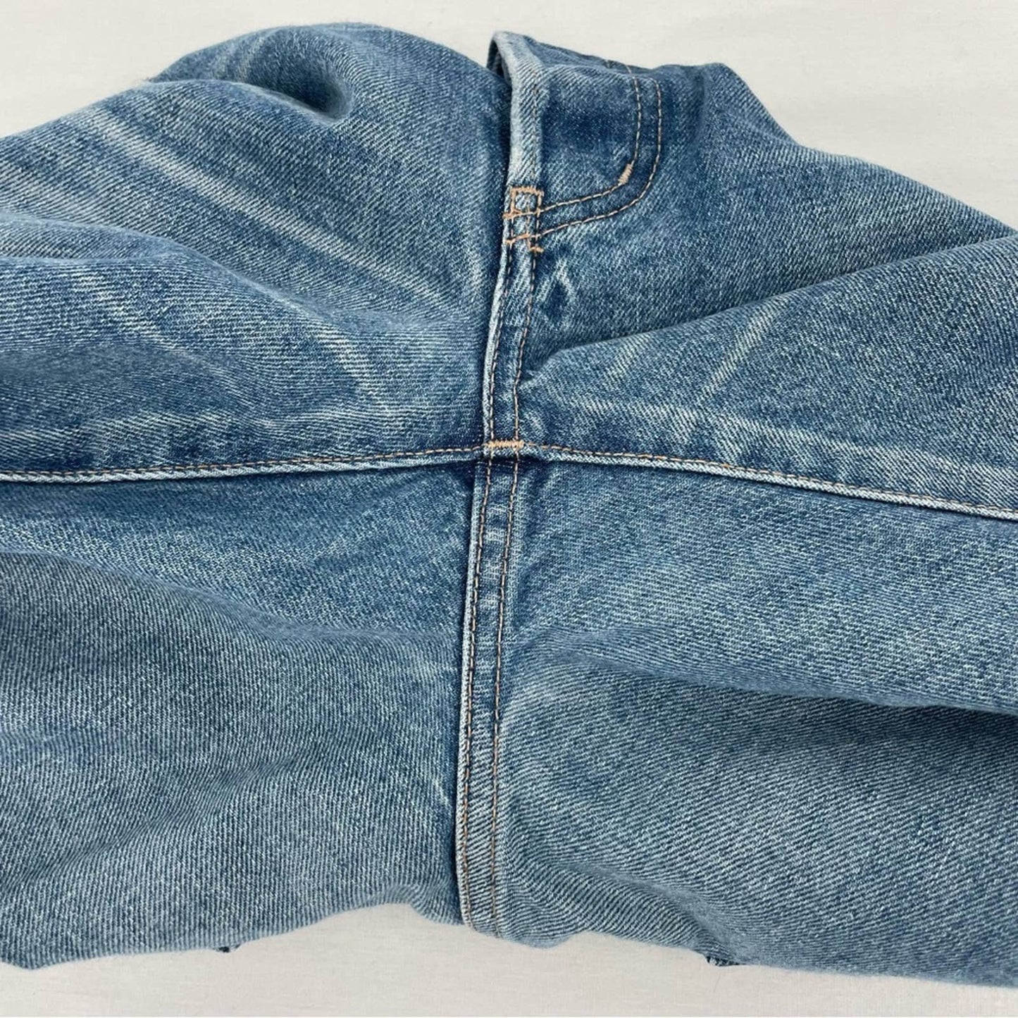 Moussy Aberdeen DIY Cutoff Jean Shorts Raw Hem Mid Wash Blue Distressed Style 0108AC11-5790-1 Size 29