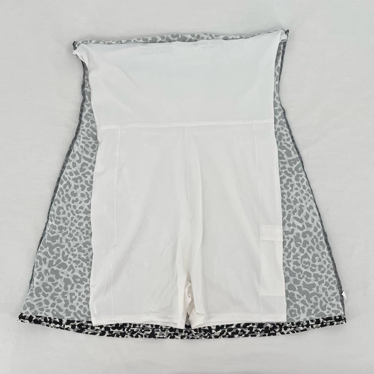 Outdoor Voices The Exercise Dress Snow Leopard Active Athletic Tennis Running Size M
