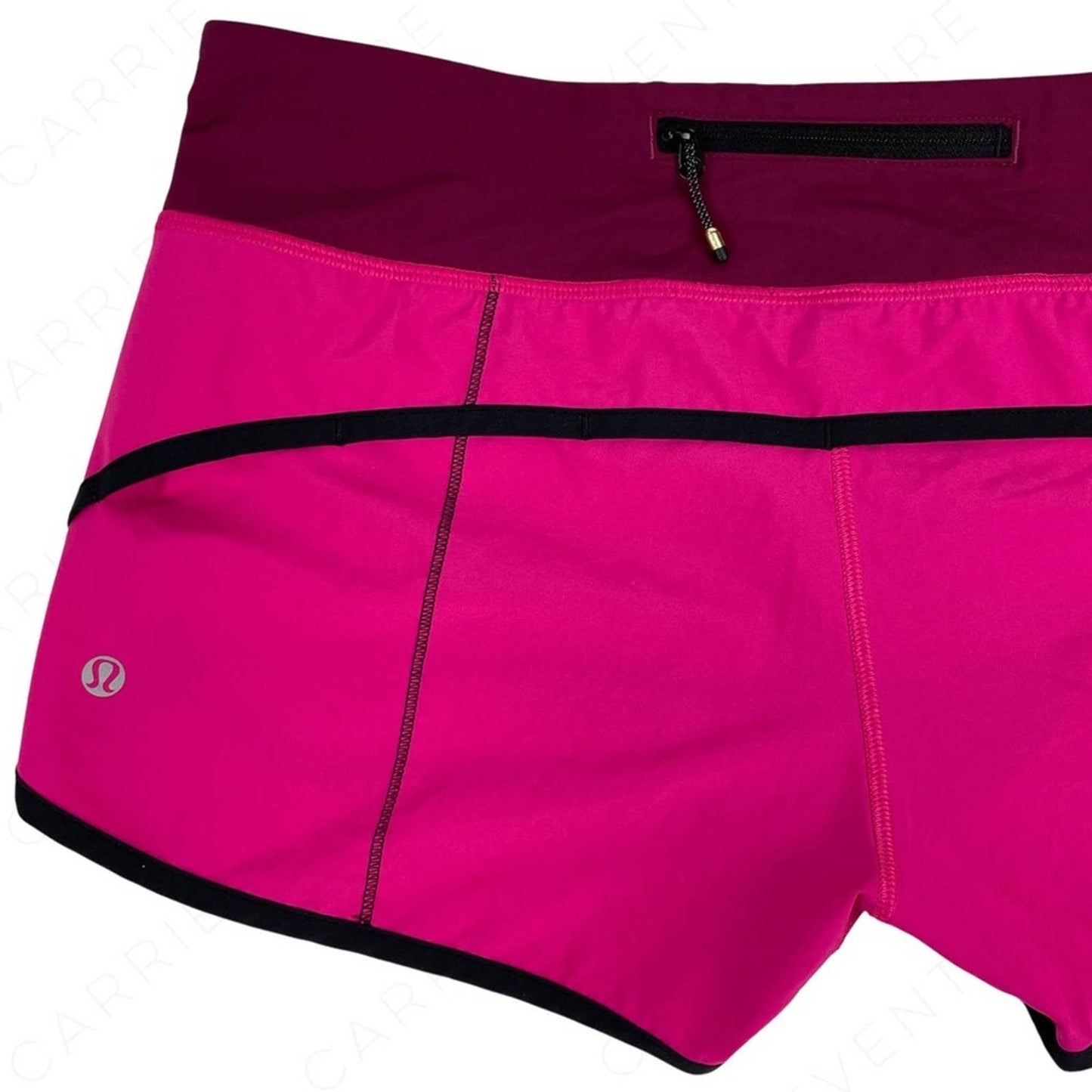 Lululemon Speed Short Jewelled Magenta Bright Pink Running Athletic Activewear Size 6