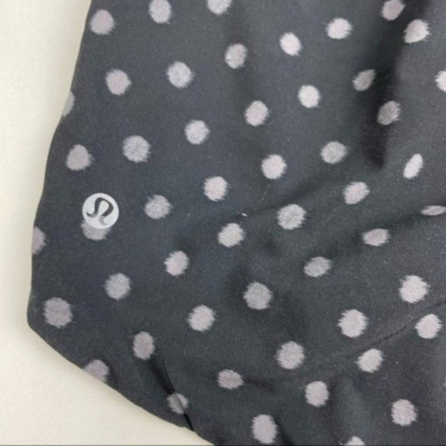 Lululemon Go The Distance Reversible Shorts Ghost Dot Black Slate Bright Blue Size 4