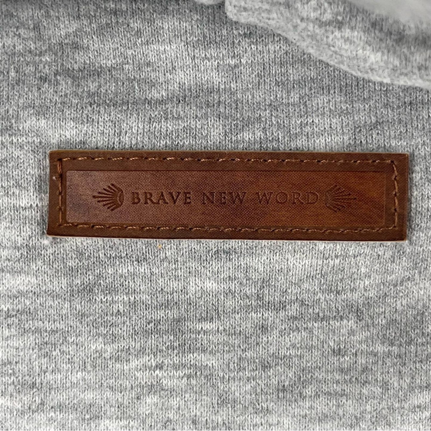 Naketano Light Grey Hoodie Cozy Long Length Hooded Tunic Dress Hoody Cowl Pocket Size M