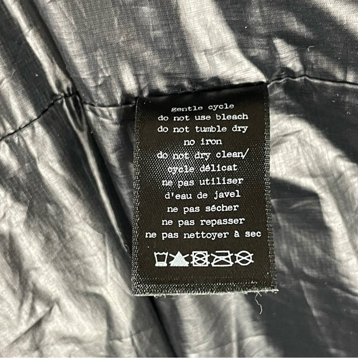 rag & bone Black Military Style Utility Jacket Coat Hood !! Shell Only - as-is!! Size 4
