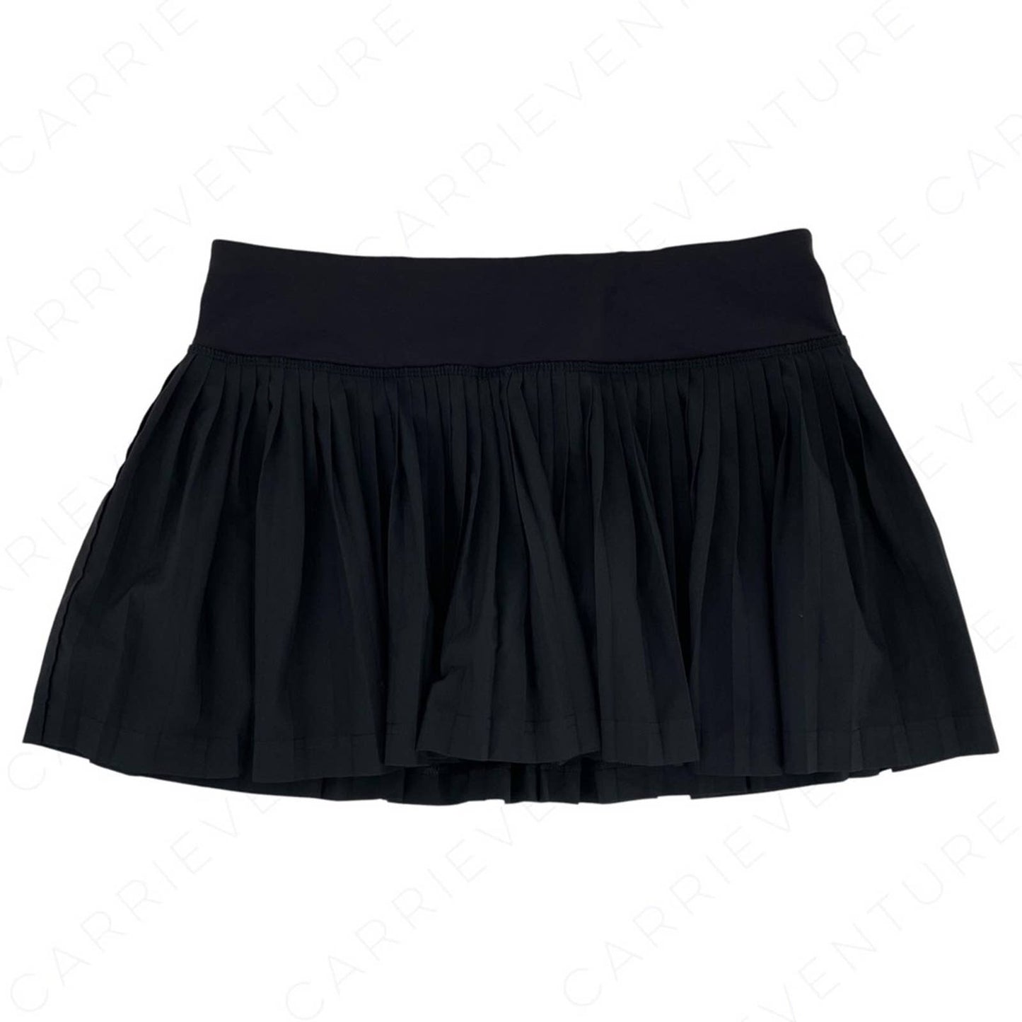 Lululemon Pleat to Street II Black Skirt Skort Golf Tennis Ballerina Twirly Size 6