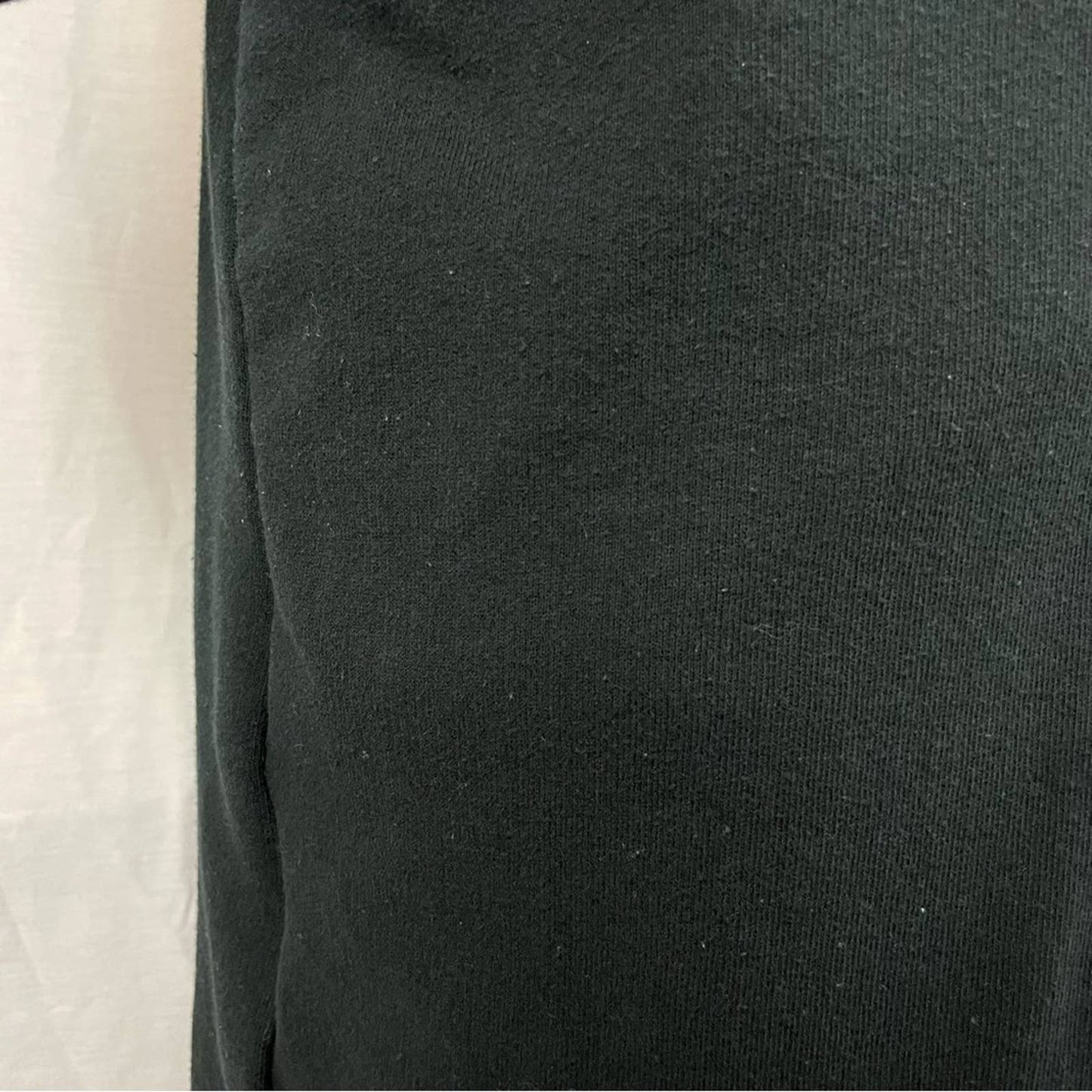 Esby Ramona Duster Style Long Black Knit Cotton Cardigan Minimalist Jacket Size S