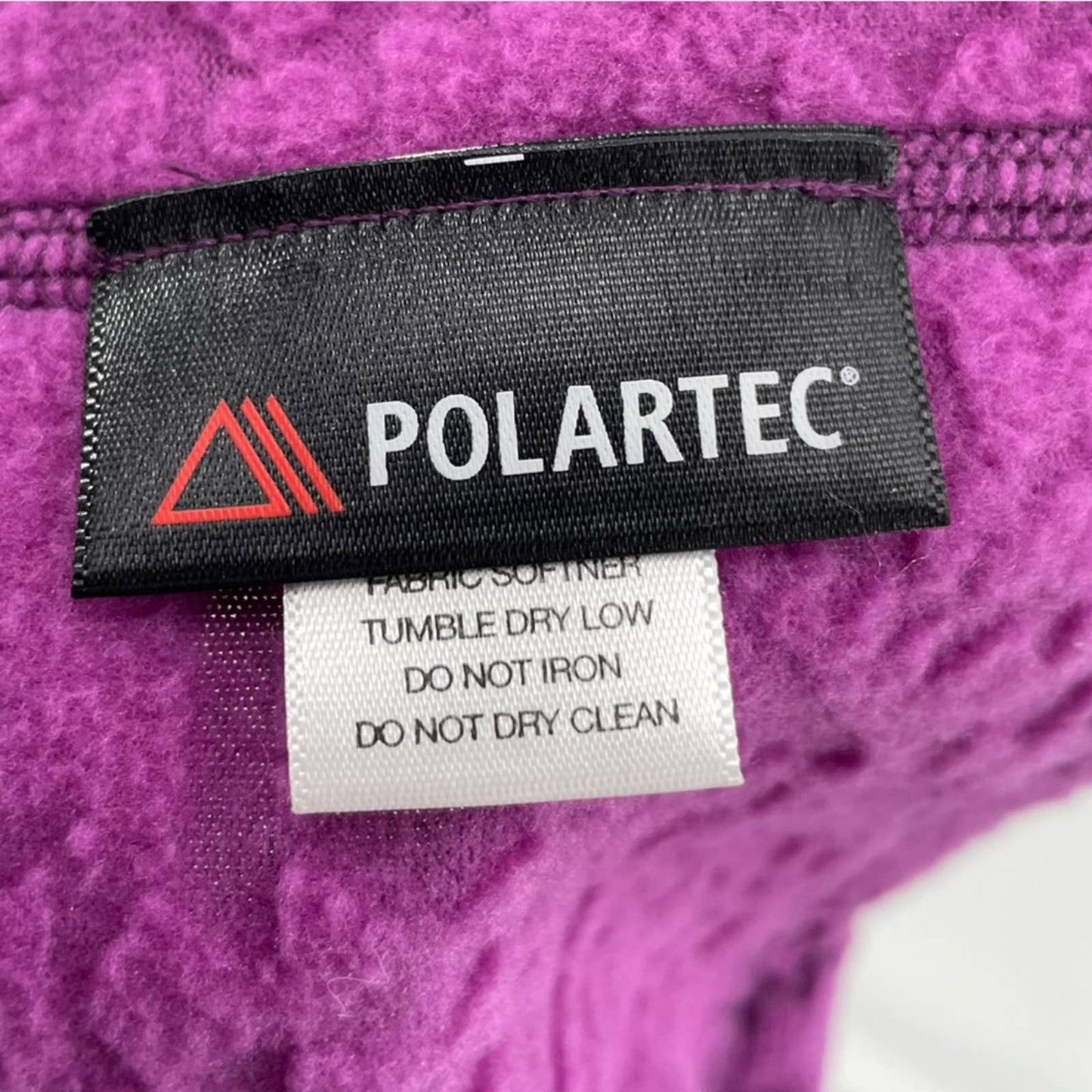 EMS Eastern Mountain Sports Bright Purple Pullover Fleece Jacket Top Snap Neck Size S