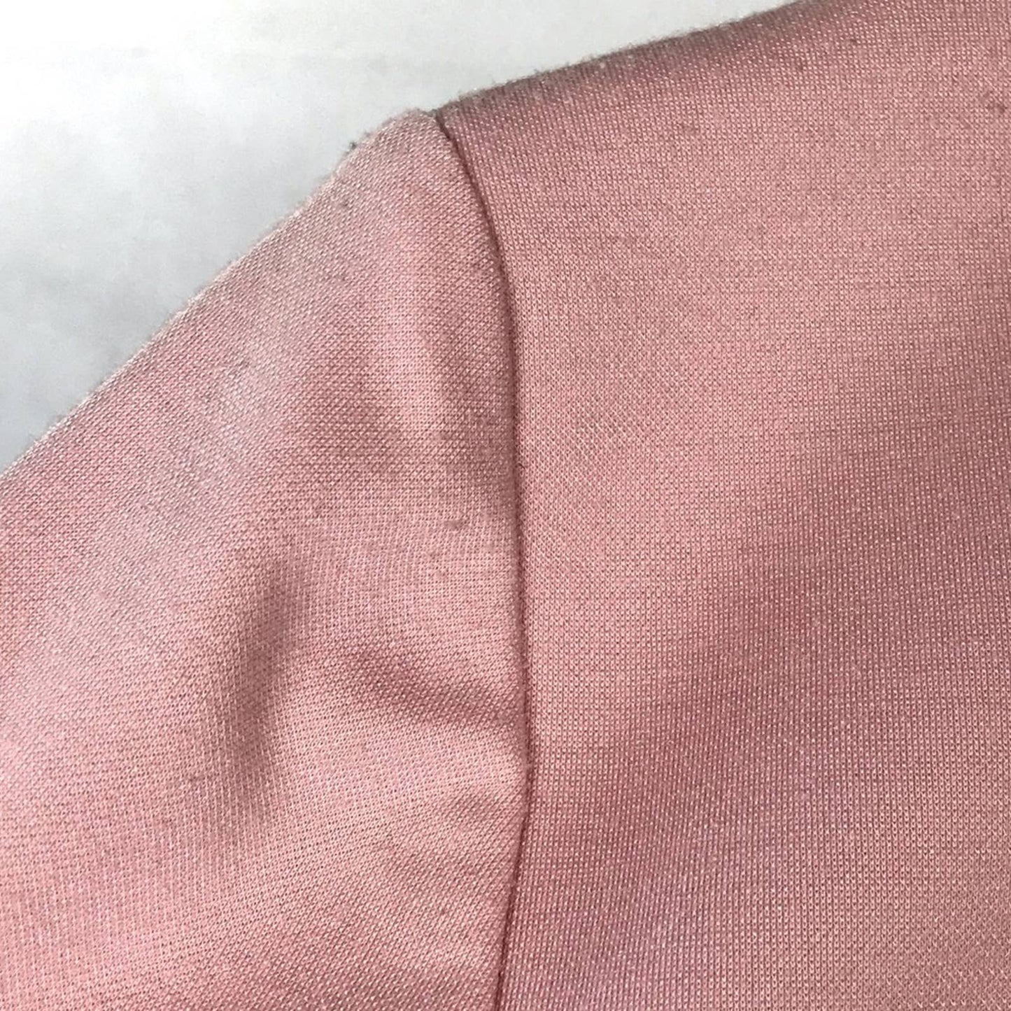Vintage Leslie Fay Dress Cocktail Pink Charcoal Gray Scalloped Old Money Elegant Size 8P