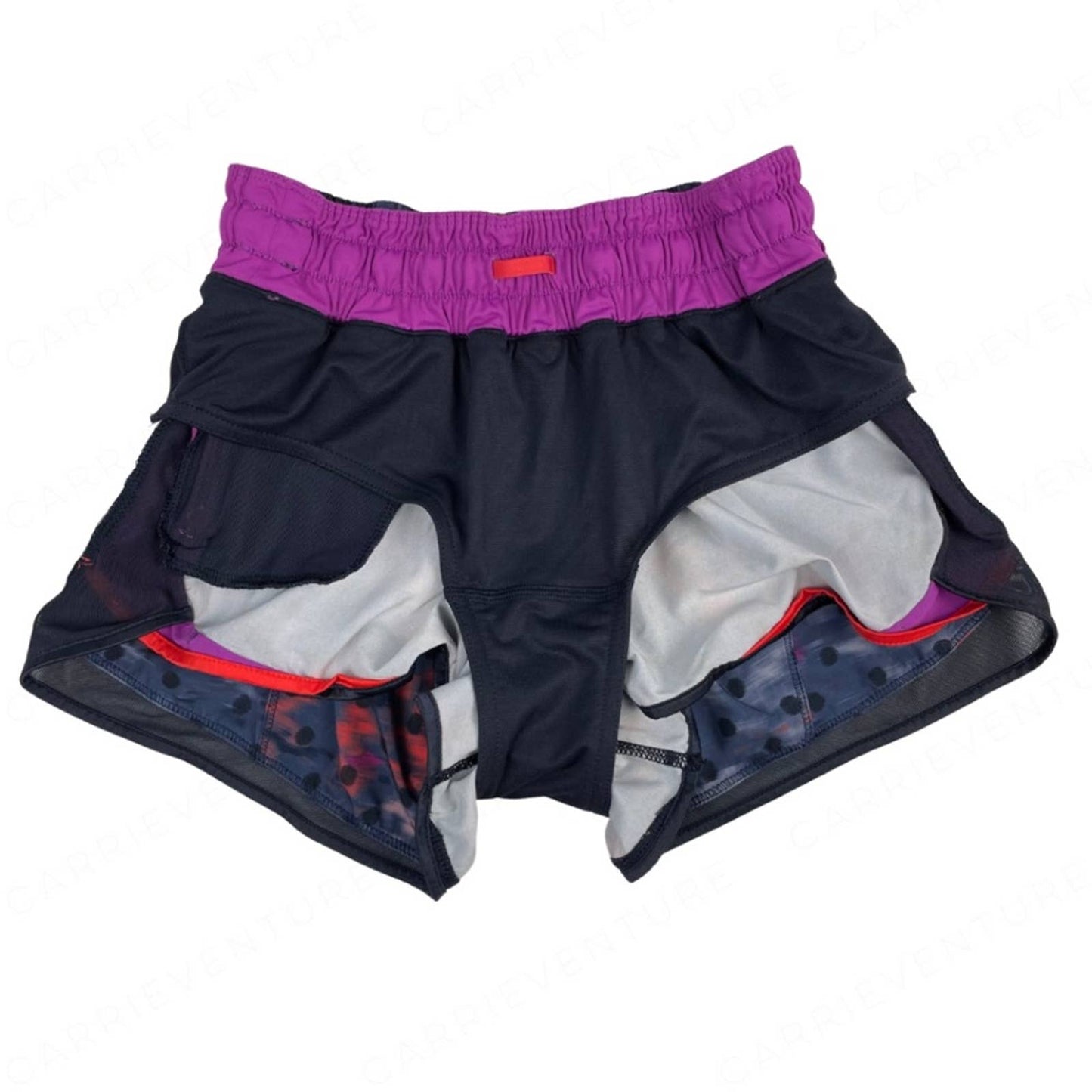 Lululemon Super Squad Short Windy Blooms Print Running Active Athletic Shorts Size 4