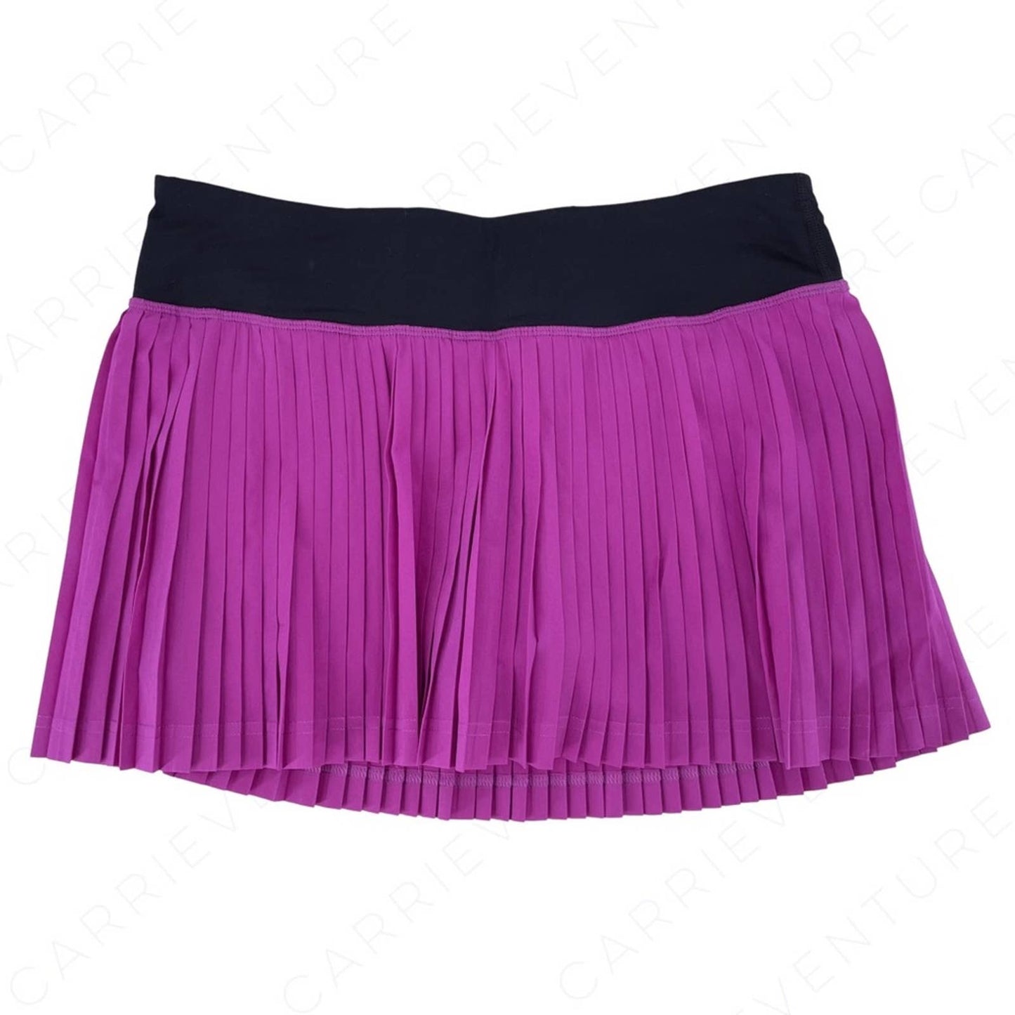 Lululemon Pleat to Street Ultra Violet Black Skirt Purple Running Tennis Skort Size 6
