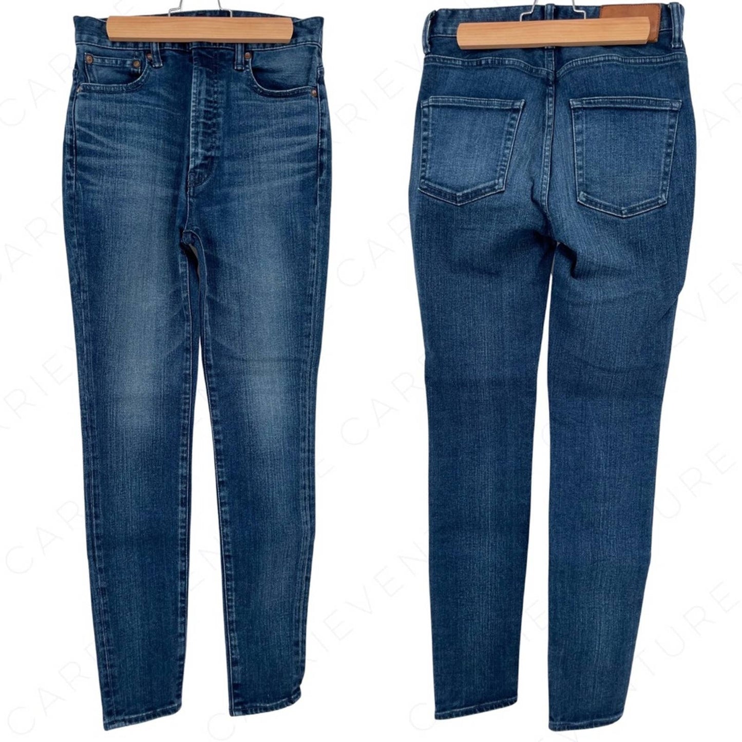 Moussy Vintage Willow Rebirth Skinny Ankle High Rise Stretchy Blue Jeans Style 025CAC12-2243 Size 26
