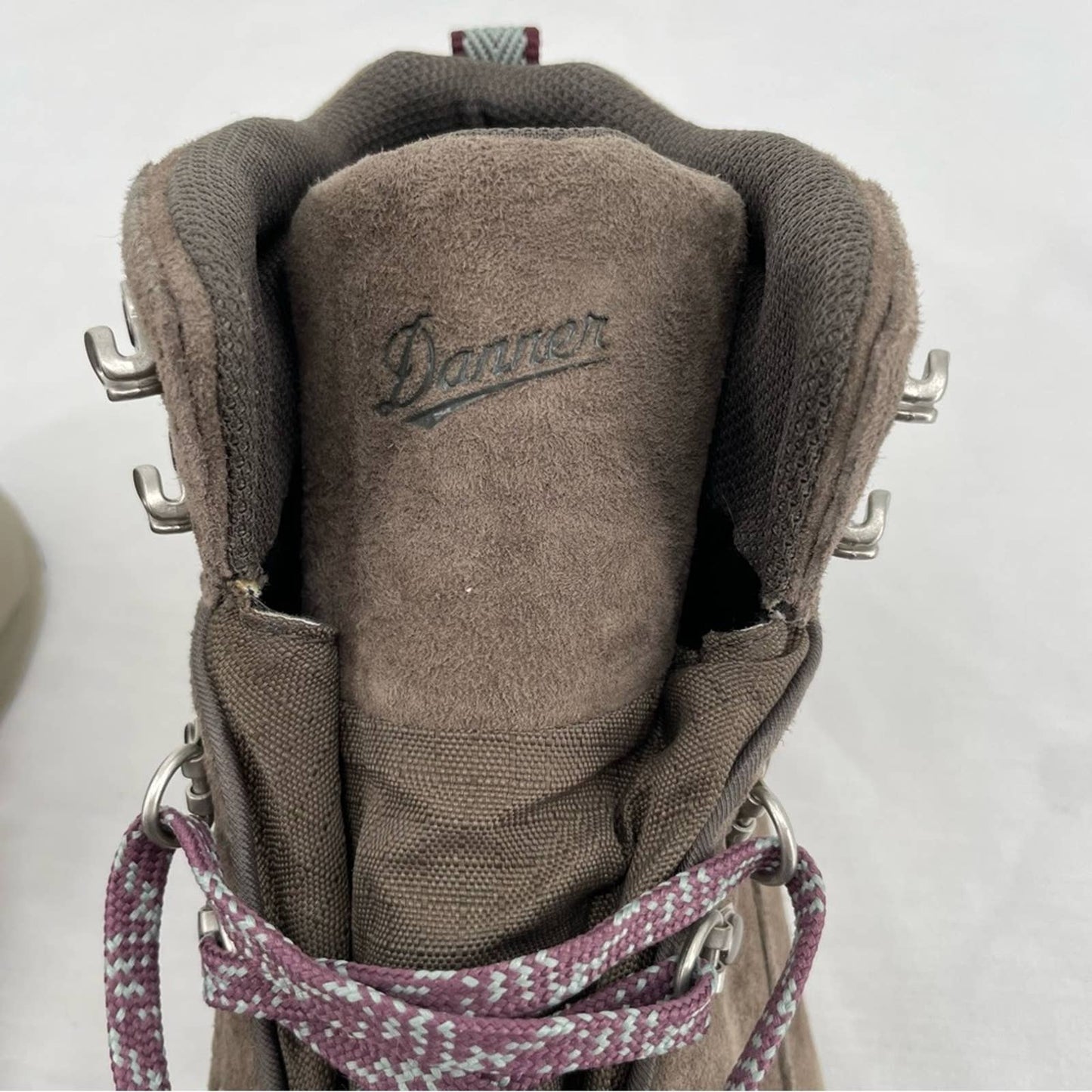Danner Adrika Hiker Ash Water-resistant Suede Classic Taupe Tan Hiking Boots Size 10