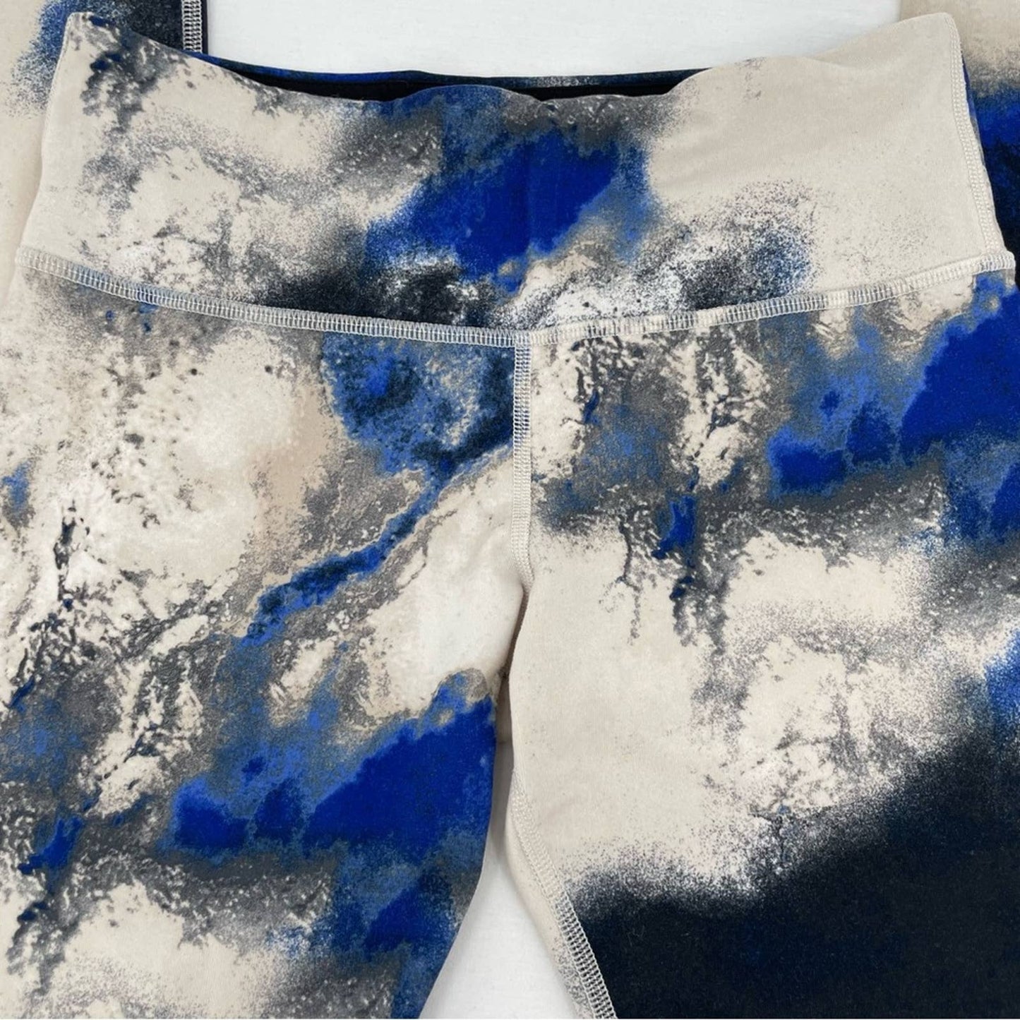 Lululemon Wunder Under Pant Milky Way Multi Black Blue White Athletic Leggings Size 6
