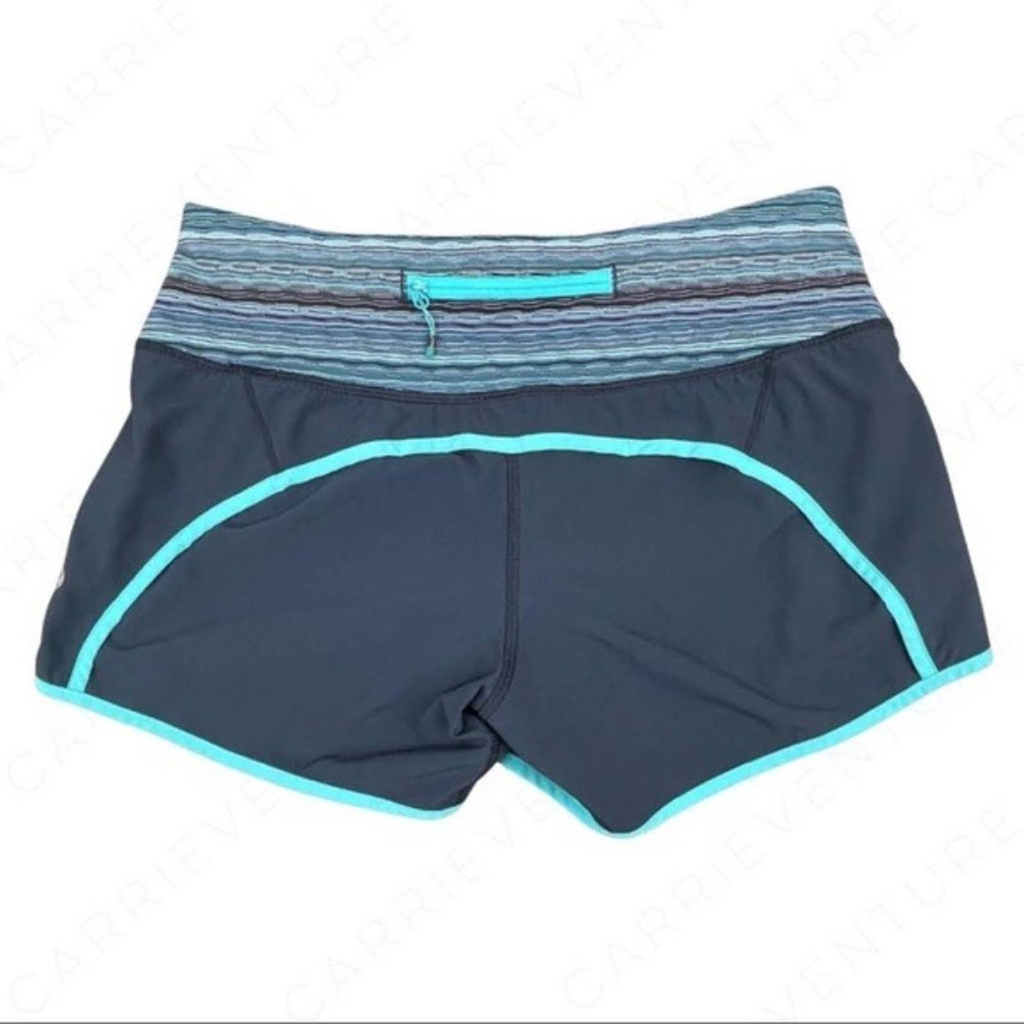 Lululemon Run Times Short Navy Inkwell Space Dye Twist Running Activewear Active Size 4