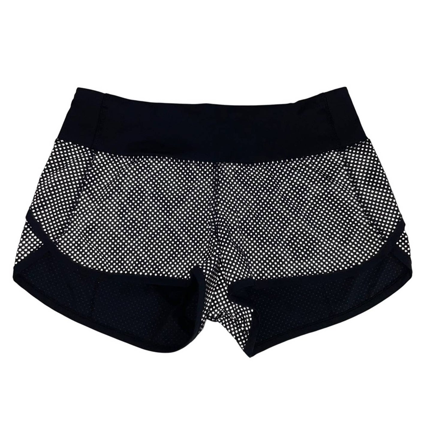 Lululemon Speed Shorts Ravish Reptile Silver Black Python Snakeskin Reflective Size 2