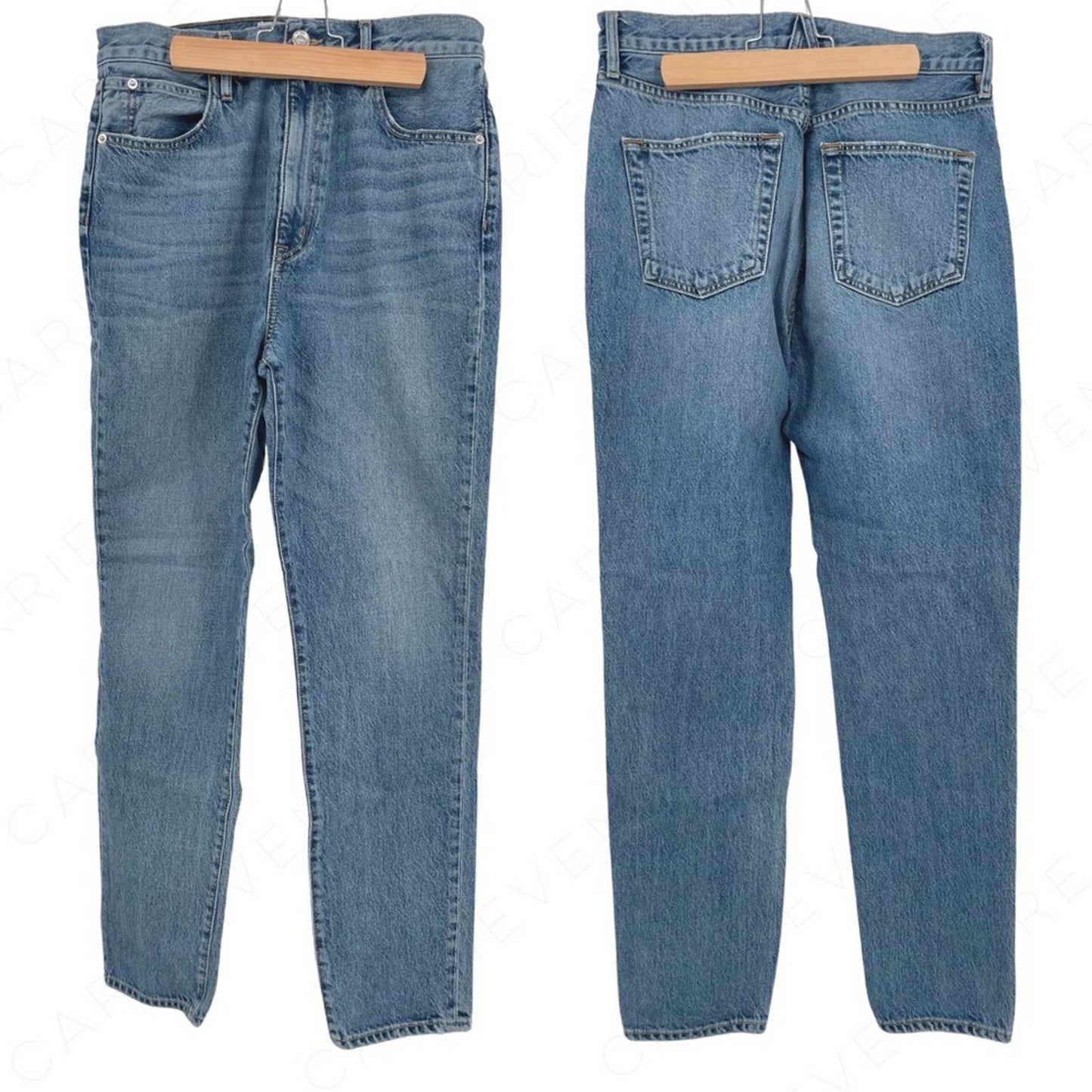 SLVRLAKE Beatnik High Rise Slim Fit Don’t Be Cruel Medium Wash Denim Blue Jeans Size 31