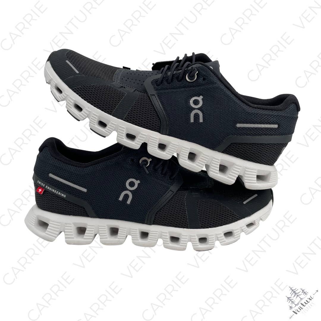 On Running Cloud 5 Black White Running Shoes Athletic Sneakers Slip On Women’s Size 6