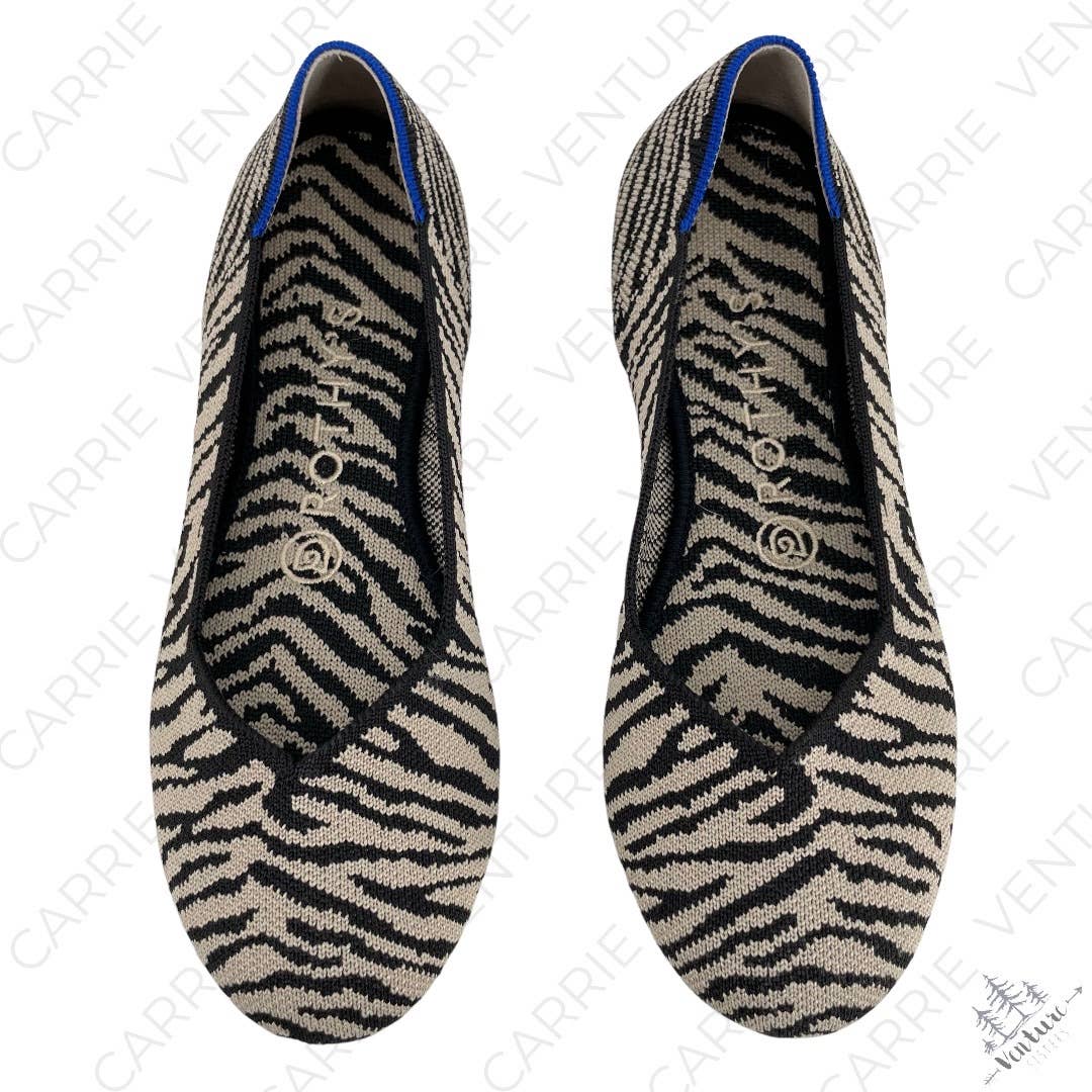 Zebra print shoes