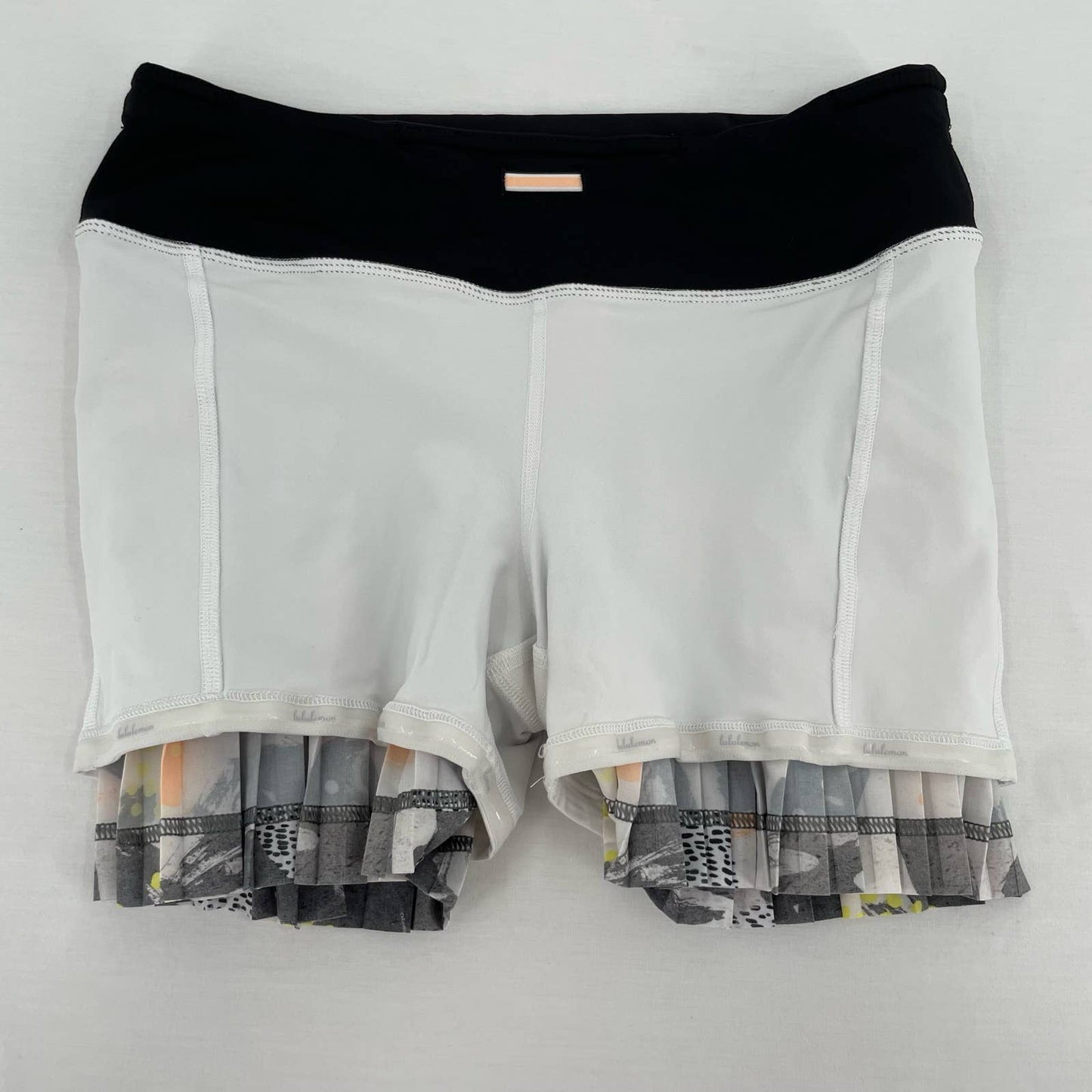 Lululemon Pleat To Street Skirt Mini Art Pop Pleated Active Skort Golf Tennis Size 4