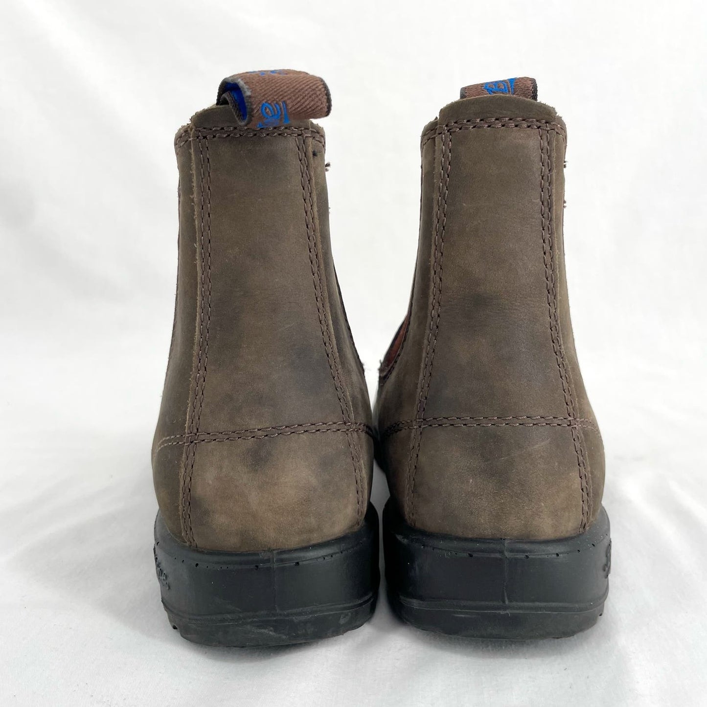 Blundstone #584 Rustic Brown Thermal Leather Chelsea Style Insulated Work Boots Size AU 5.5