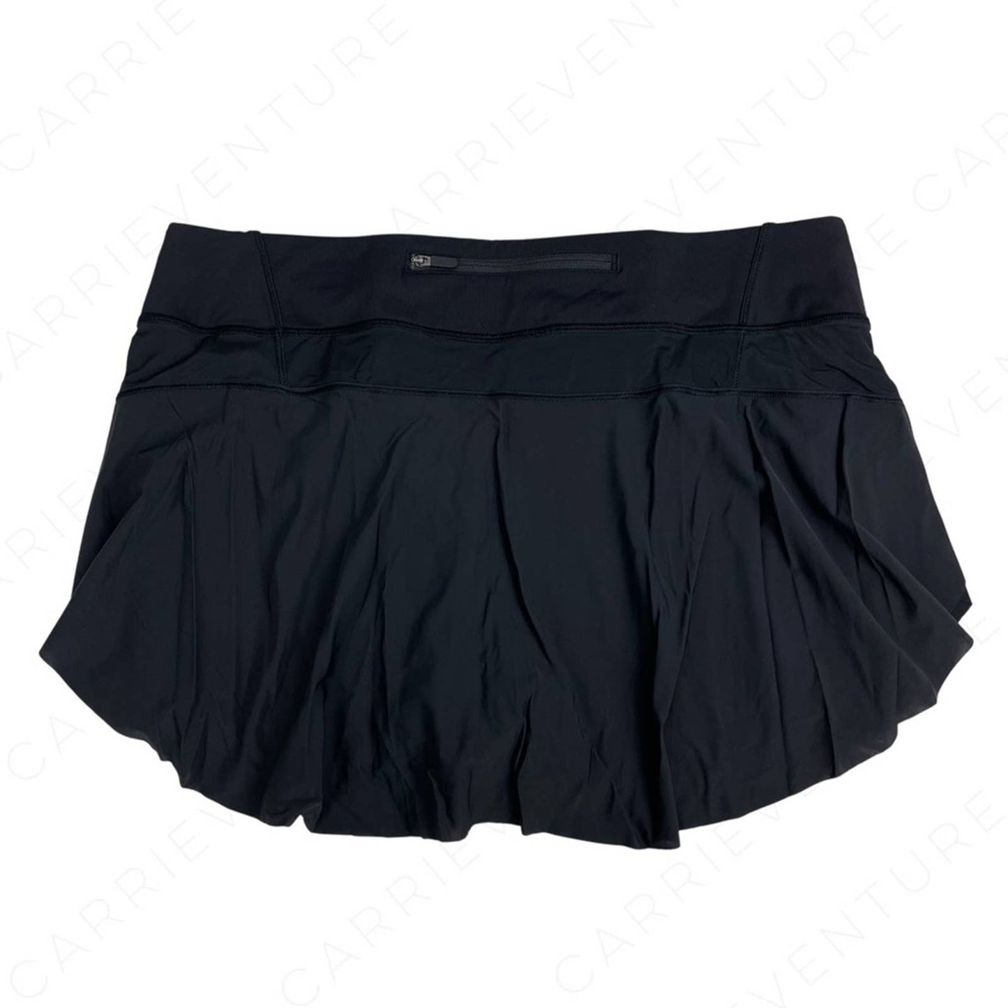 NEW Lululemon Quick Pace Black Lightweight Running Athletic Active Skirt Skort Size 10