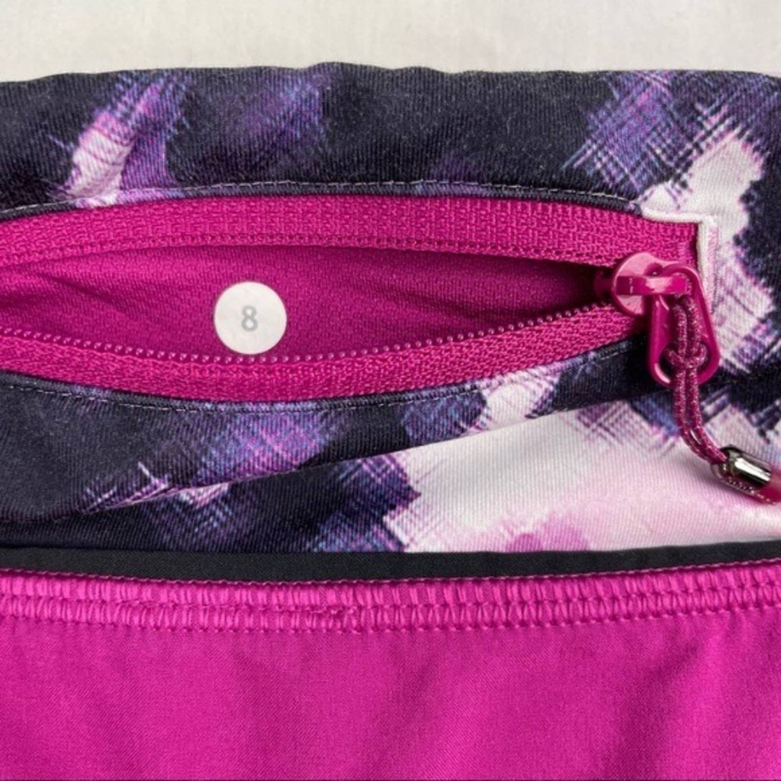 lululemon blooming pixie bag Lululemon Speed Short Raspberry Blooming Pixie Running Athletic Active – Venture Sisters