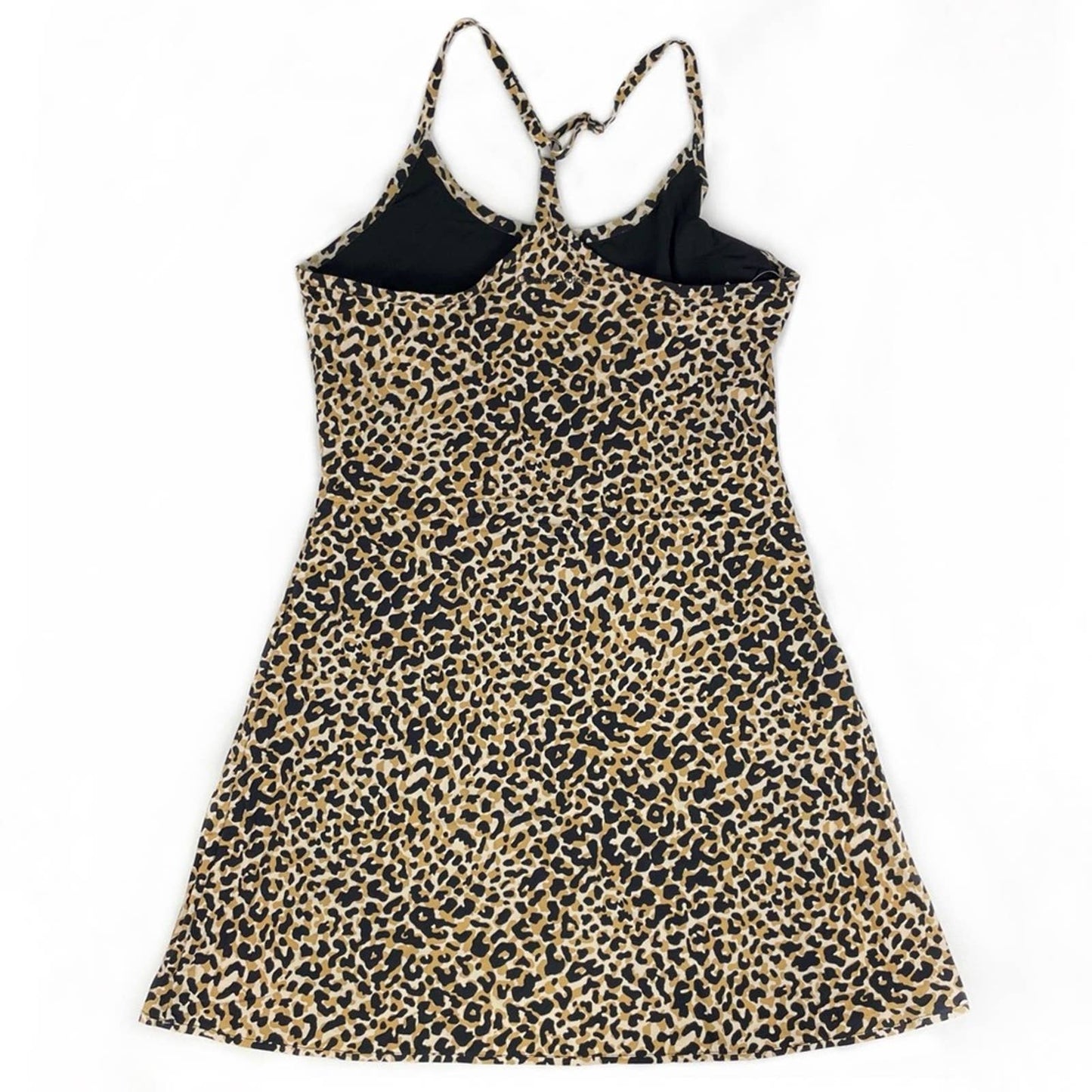 NWT Outdoor Voices The Exercise Dress NEW Version Leopard Print Tennis Running Size M