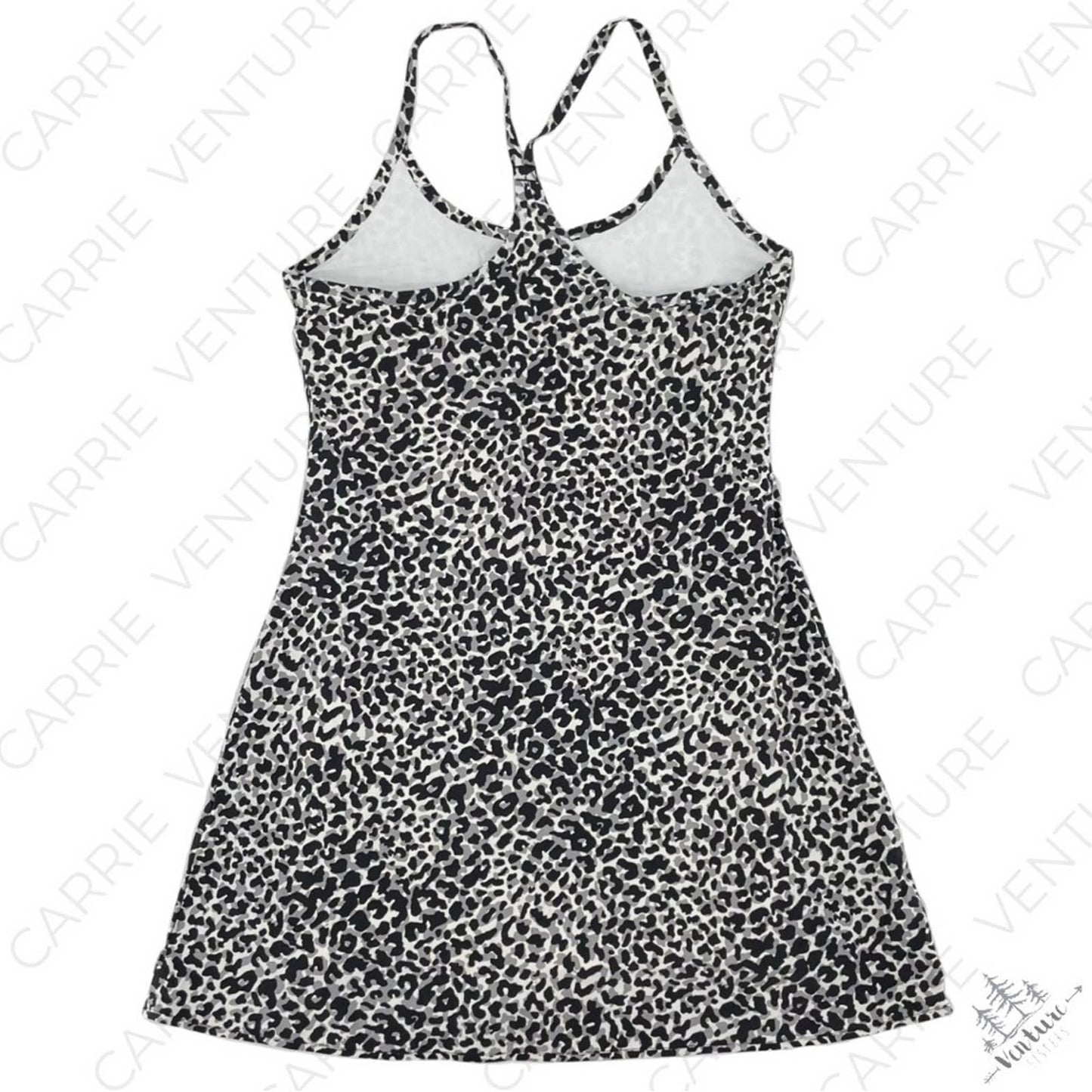 Outdoor Voices The Exercise Dress Snow Leopard Active Athletic Tennis Running Size M