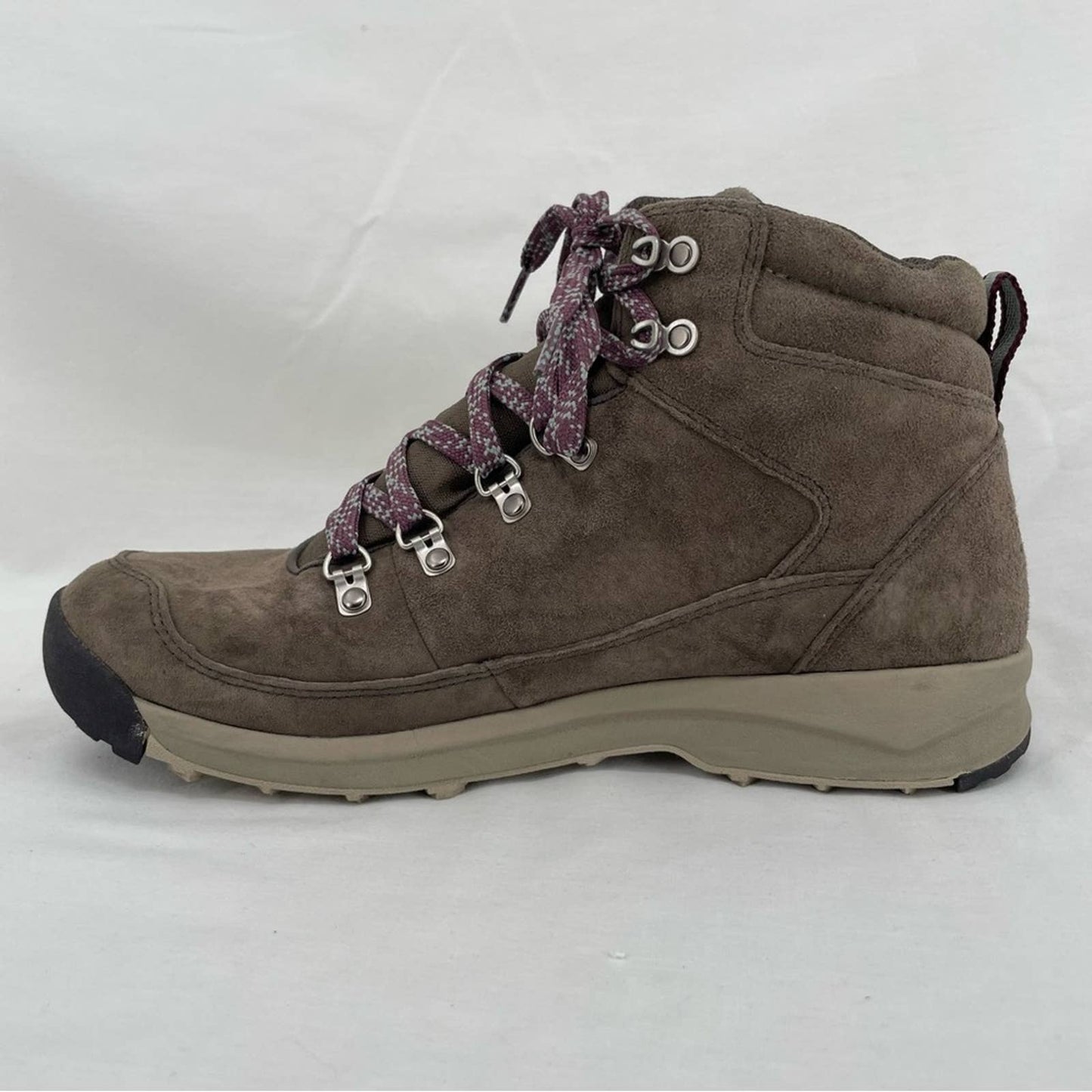 Danner Adrika Hiker Ash Water-resistant Suede Classic Taupe Tan Hiking Boots Size 10