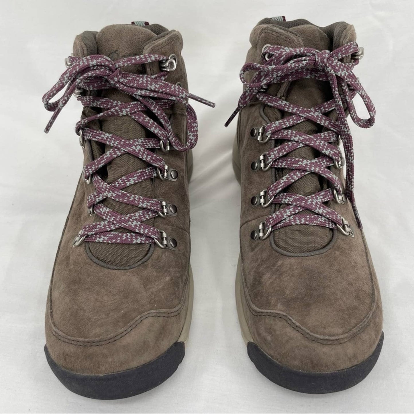 Danner Adrika Hiker Ash Water-resistant Suede Classic Taupe Tan Hiking Boots Size 10