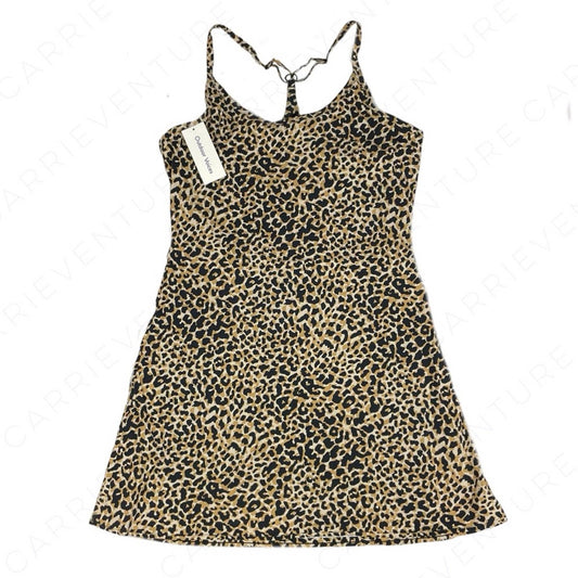 NWT Outdoor Voices The Exercise Dress NEW Version Leopard Print Tennis Running Size M