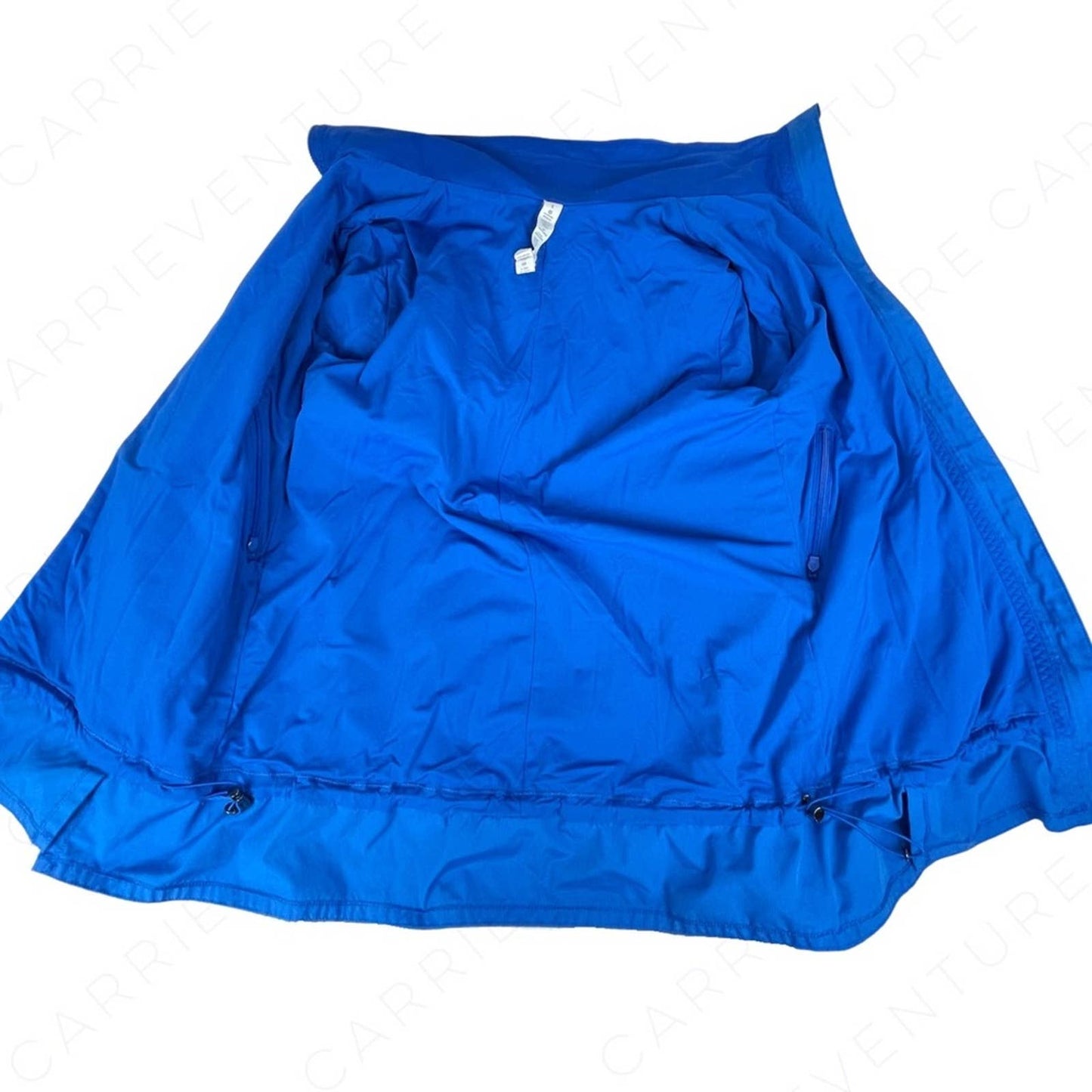 Lululemon Run Bandit Jacket Baroque Blue Removable Hood Running Utility Coat Size 6