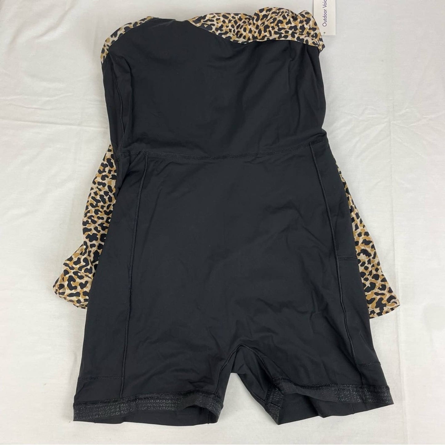 NWT Outdoor Voices The Exercise Dress NEW Version Leopard Print Tennis Running Size M