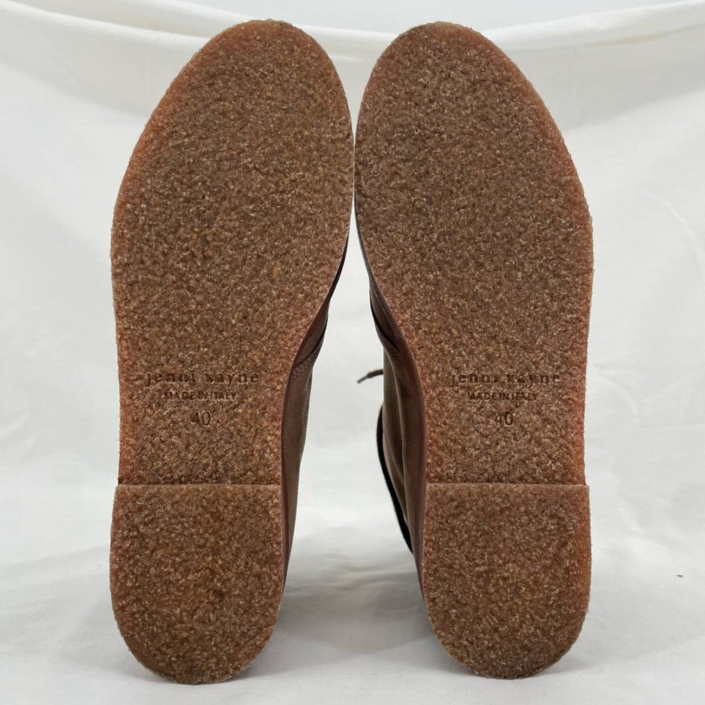 Jenni Kayne Canyon Boot Oiled Leather Nubuck Stone Retro Hiking Vibes Neutral Size EU 40
